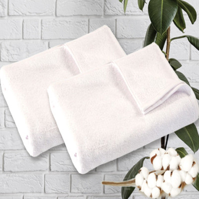 Zestaw ręczników frotte 2 szt. YAR-400 2 gatunek 70x140 cm biały TM Yaroslav